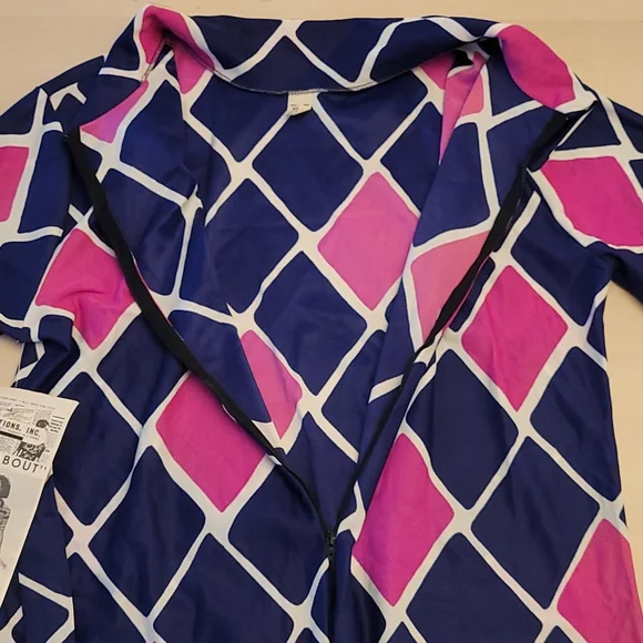 RARE NWT Vintage Deadstock 1960s "Turn-about" Mod Dress Promotions INC - Picture 10 of 17